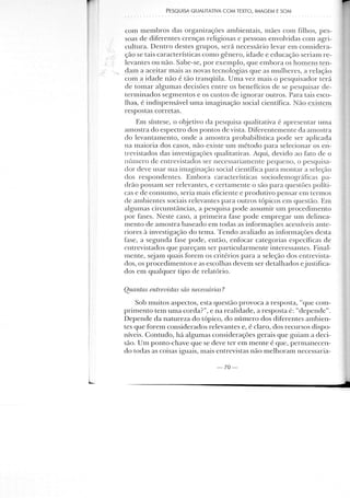 Pesquisa qualitativa com texto, imagem e som   cap 3