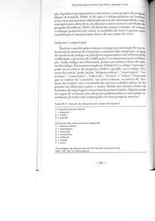 Pesquisa qualitativa com texto, imagem e som   cap 8