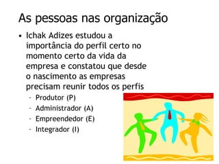 Pessoas e ciclo de vida das empresas