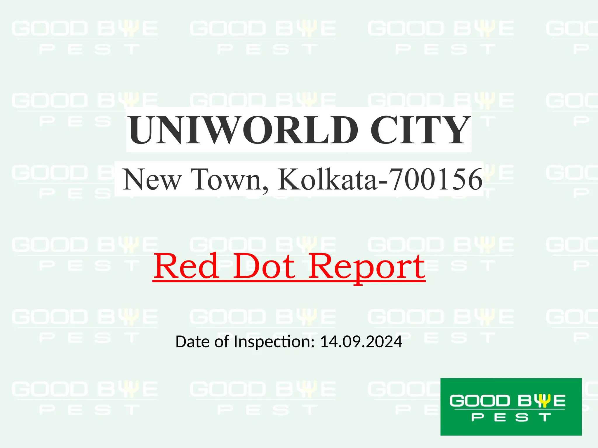 Goodbye Pest Control Pvt. Ltd. is a trusted pest management company