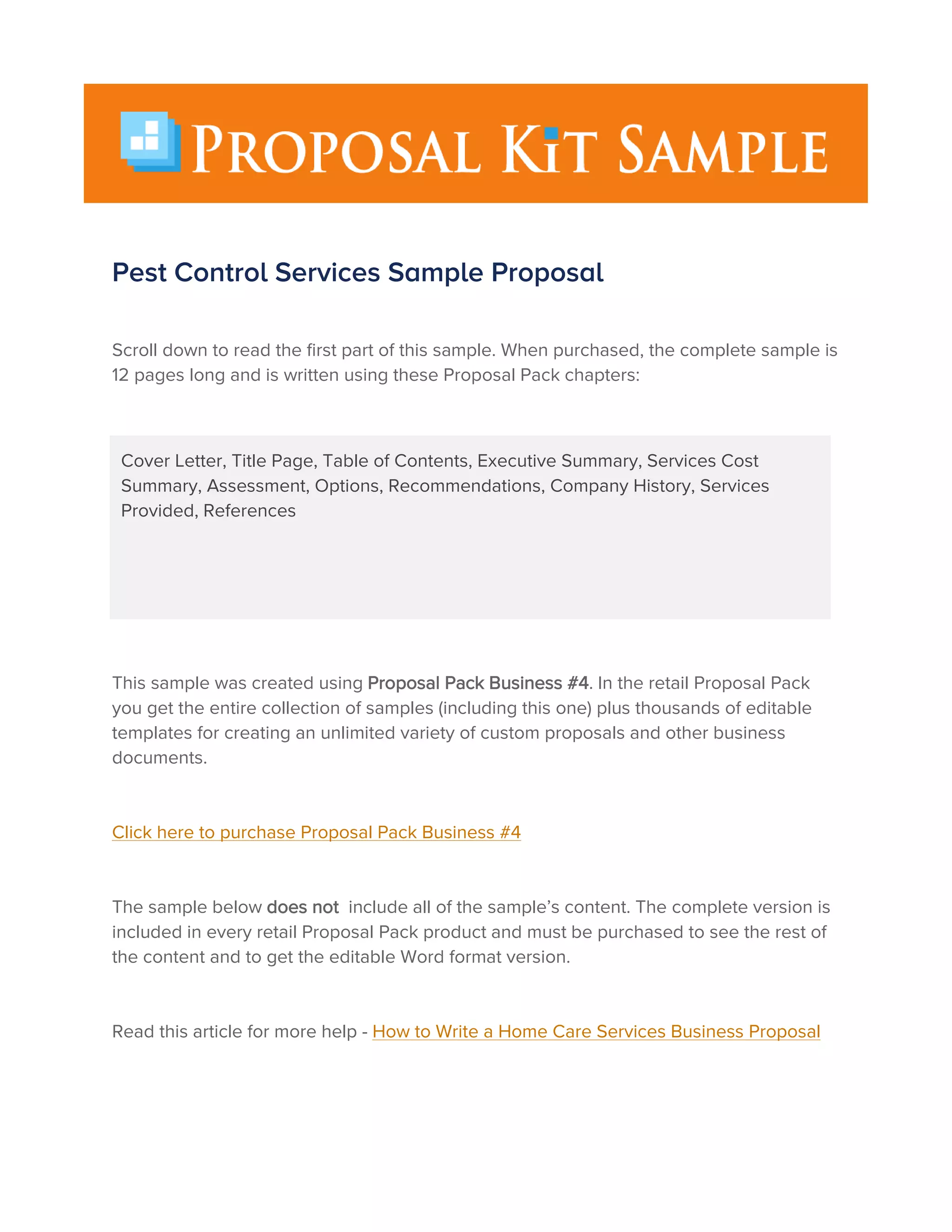 Pest controlservicesproposal PDF