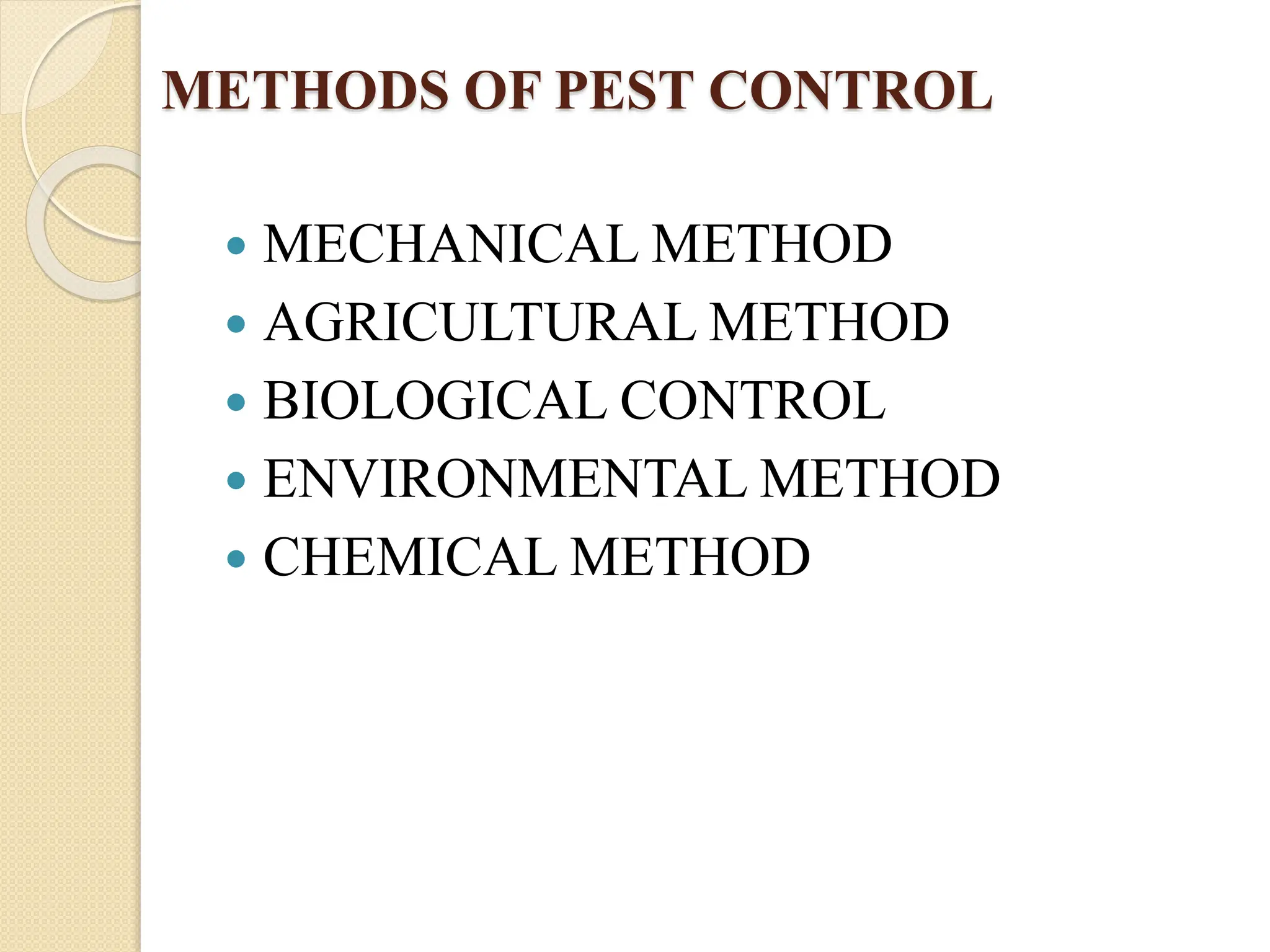 TYPES OF PEST CONTROL AND METHODS OF PEST CONTROL.pptx