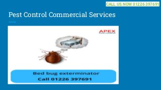 Pest Control Commercial Services
CALL US NOW 01226 397691
 