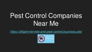 Pest Control Companies
Near Me
https://diligent-termite-and-pest-control.business.site/
 