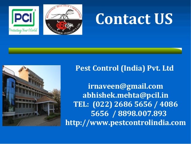 Pest Control in india