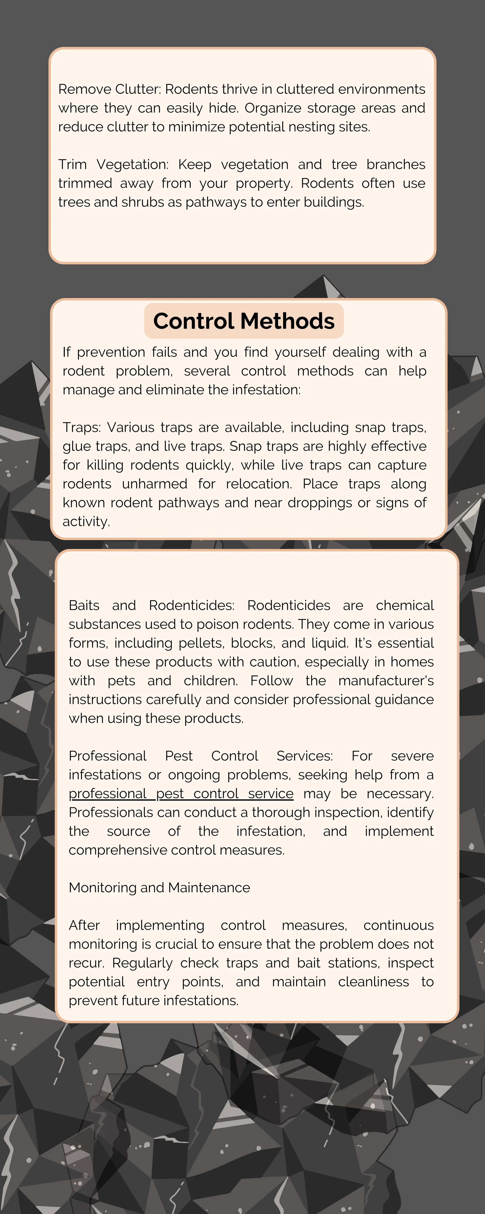 Effective Rodent Control - Strategies and Solutions | PDF