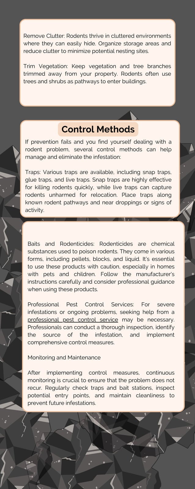 Effective Rodent Control - Strategies and Solutions | PDF