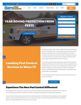 Pest Control Services in Waco TX