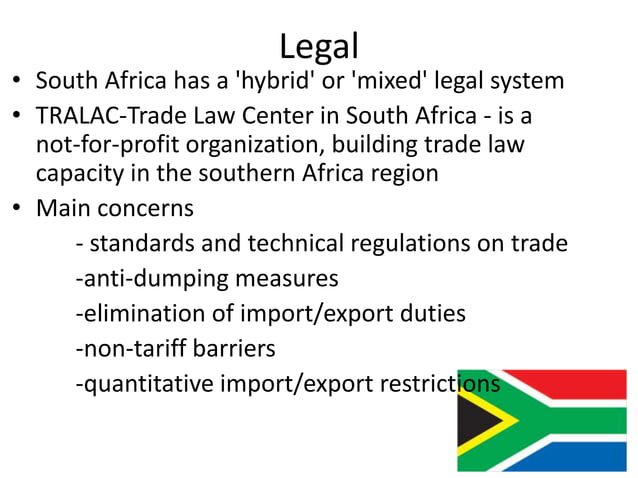 Pestel analysis of south africa | PPTX