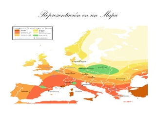 Representación en un Mapa
 
