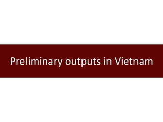 Surveillance and early warning systems for climate sensitive diseases in Vietnam and Laos