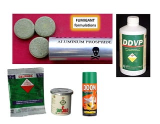 FUMIGANT
formulations
 