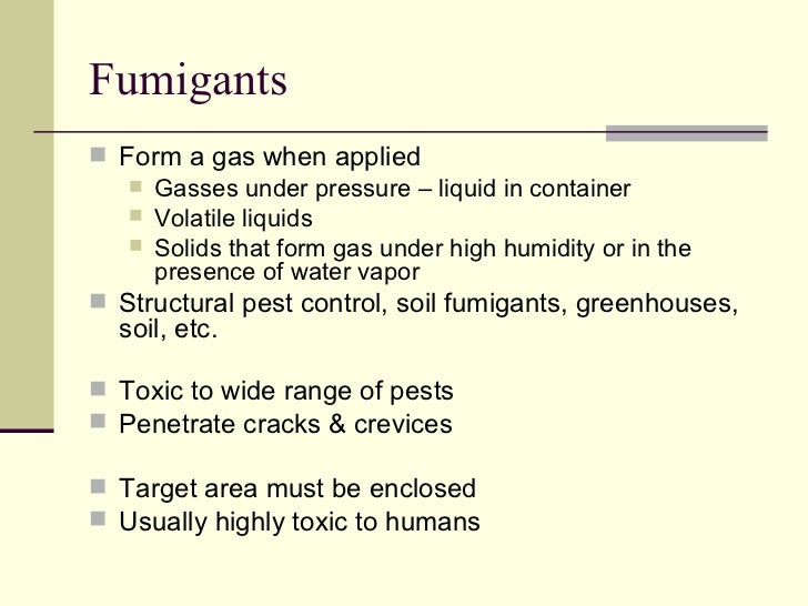 Pesticide Formulations