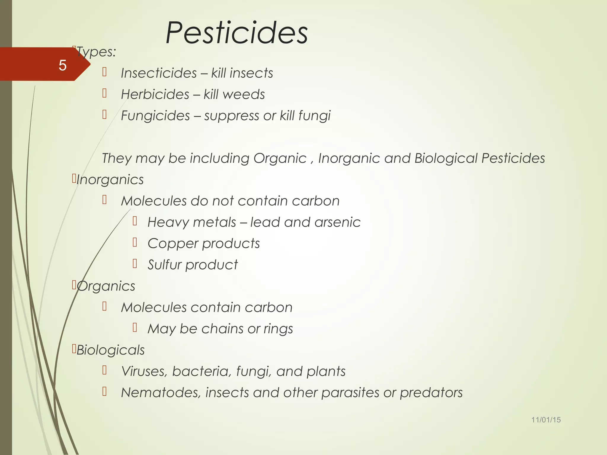 Pesticides | PPT