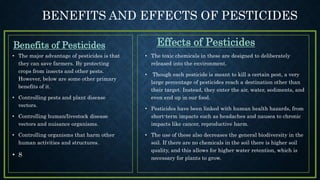 Pesticides AND THEIR USE 