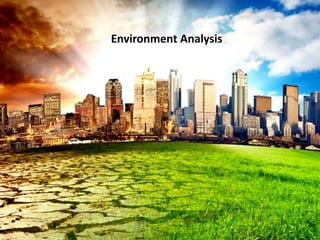 Environment Analysis
 