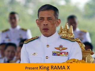 Present King RAMA X
 