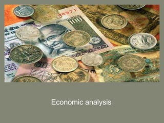 Economic analysis
 