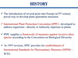 Pest risk analysis | PPTX