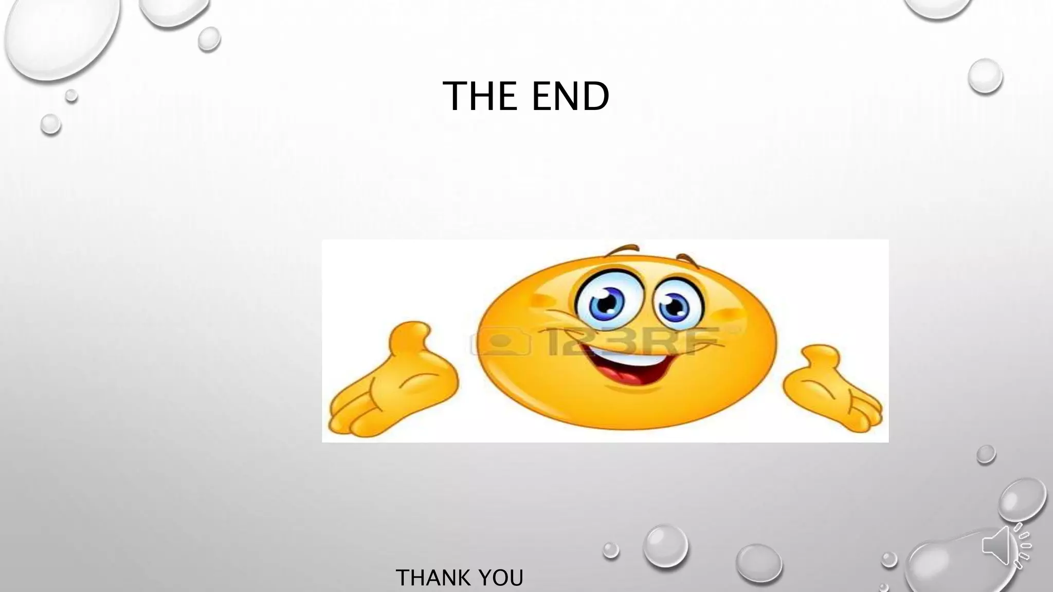 THE END
THANK YOU
 