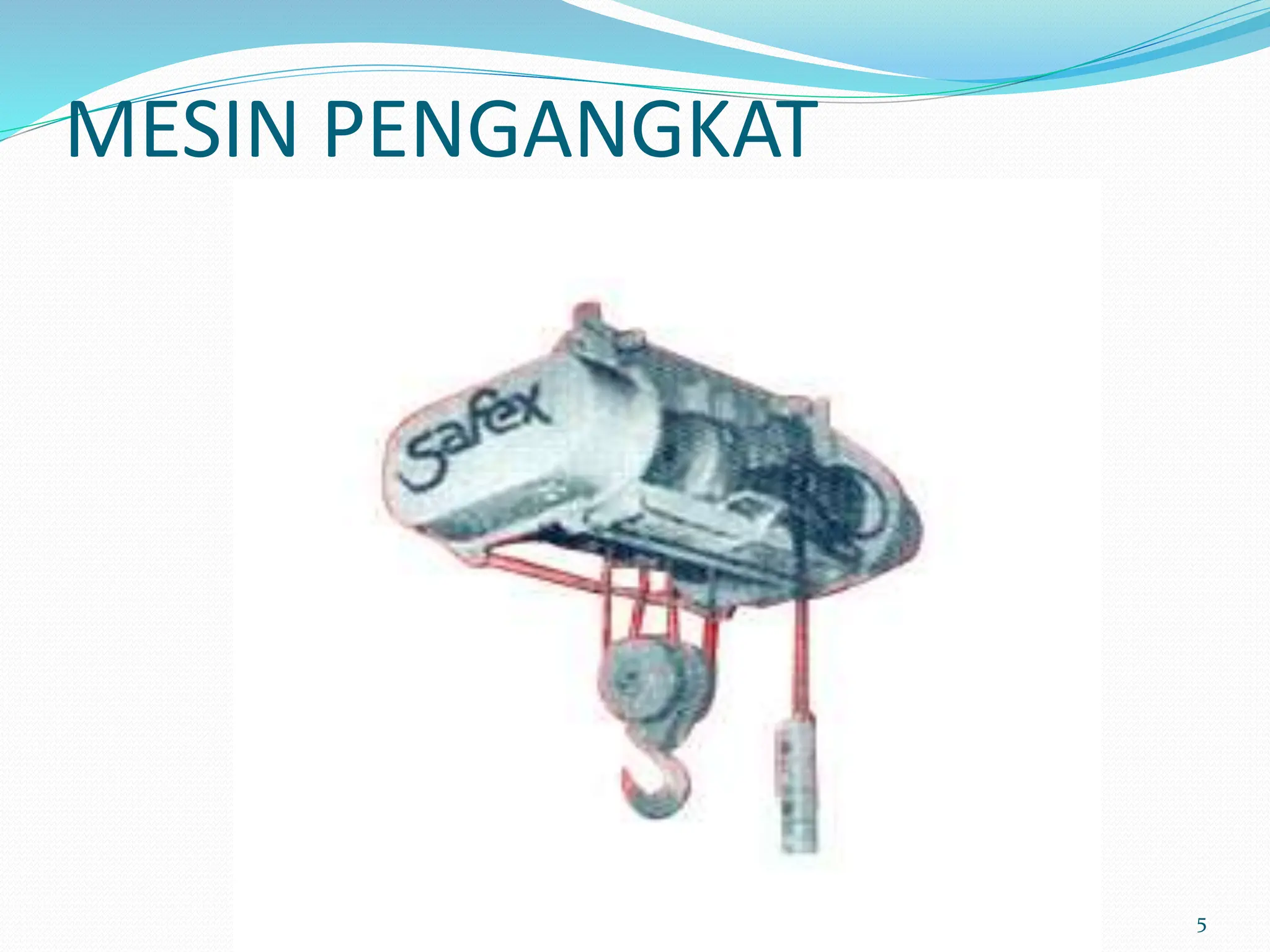 Peswt Angkat I no 2 Klasifikasi Peralatan ppt | PPTX