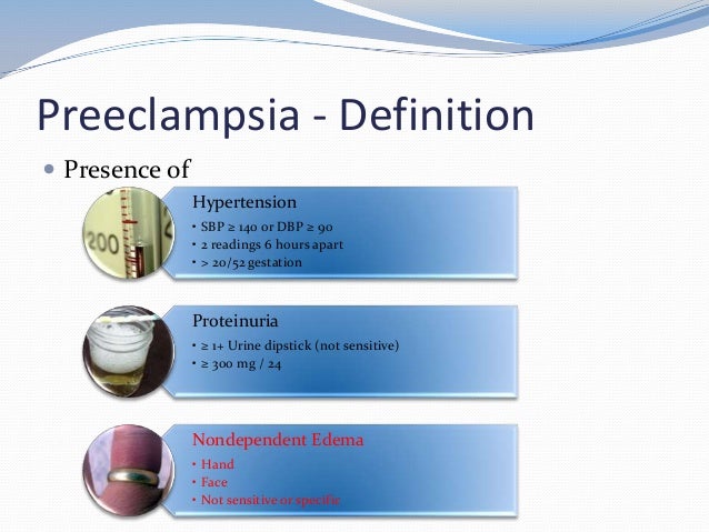 Preeclampsia Protein Levels Chart