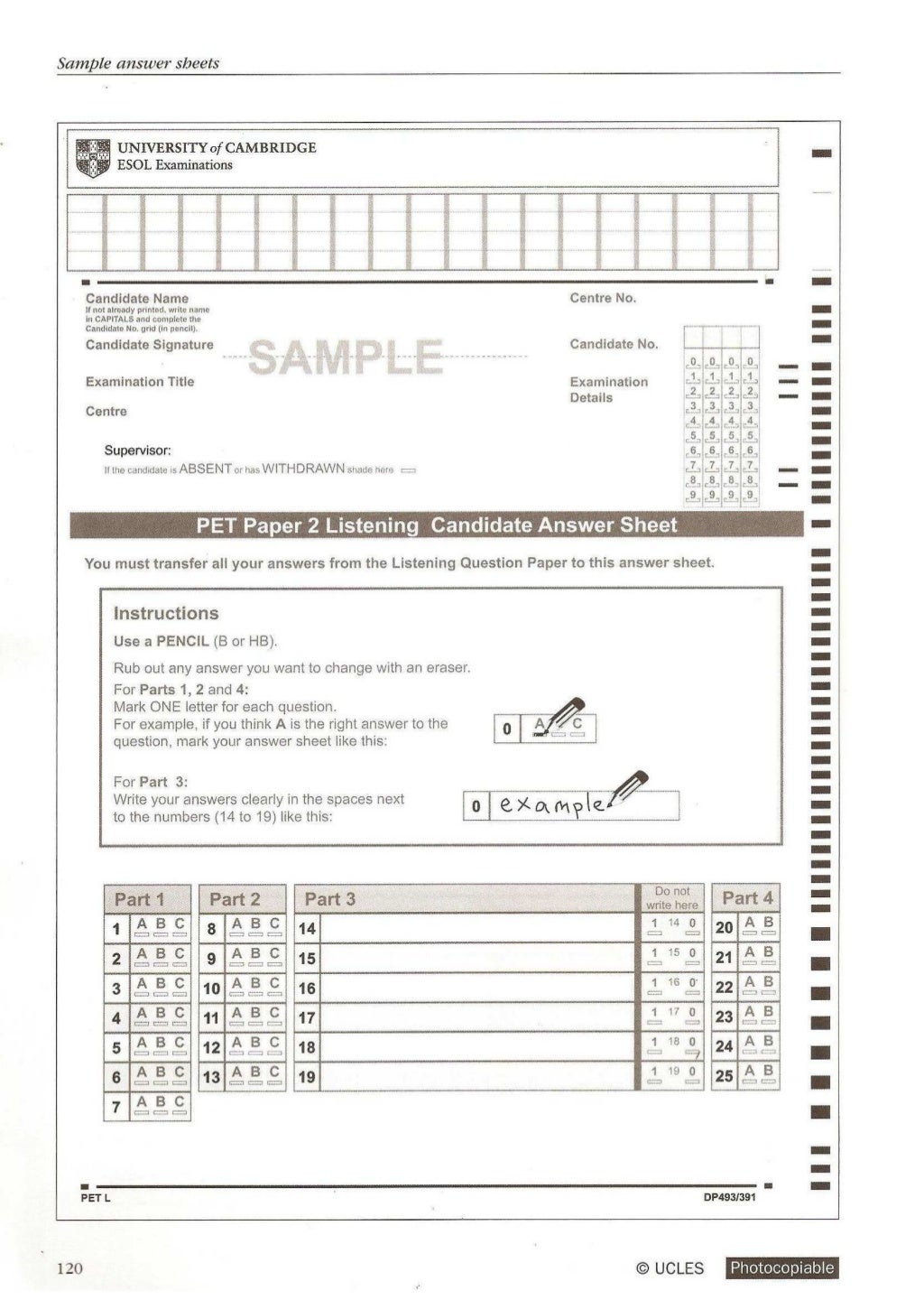 PET, practice tests. full practice tests with specific advice