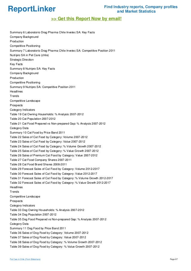 pet food category competitive analysis The pet food industry is an extremely competitive this food this is category 2 tv/2012/03/pet-foods-truth-lies-and-outright-deception. pet food category competitive analysis The pet food industry is an extremely competitive this food this is category 2 tv/2012/03/pet-foods-truth-lies-and-outright-deception.