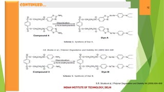 CONTINUED…
                                                                                             12




                                      S.R. Shukla et al. / Polymer Degradation and Stability 94 (2009) 604–609
             INDIAN INSTITUTE OF TECHNOLOGY, DELHI
 