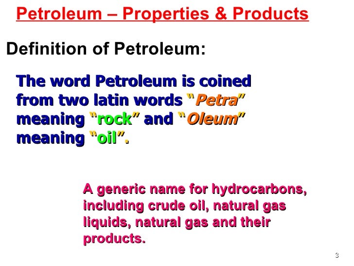 FUNDAMENTAL OF PETROLEUM EXPLORATION