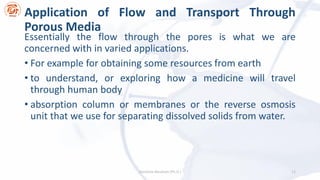 PET 307 Notes_ Fluid flow through porous medium | PDF