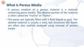 PET 307 Notes_ Fluid flow through porous medium | PDF