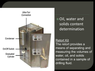 Drilling Mud Laboratory | PPTX