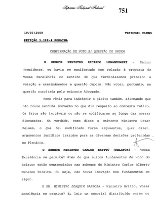 (3)
LEWANDOWSKI
RICARDO
-
Voto
de
Confirmação
 