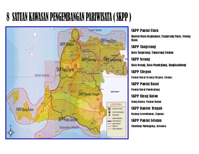 Peta Pengembangan Pariwisata Banten