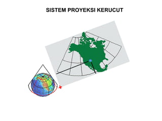 SISTEM PROYEKSI KERUCUT
 