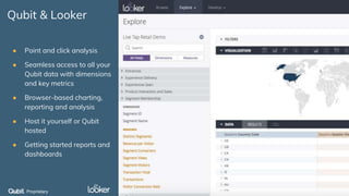 Petabytes to Personalization - Data Analytics with Qubit and Looker | PPTX