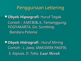 Peta Dan Pemetaan Struktur Bumi Dan Isin | PPT