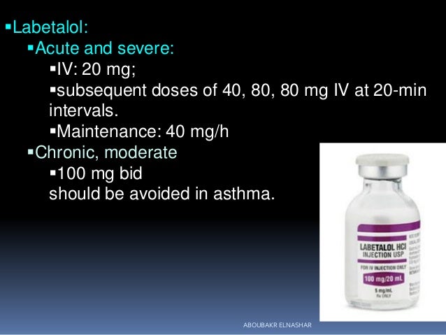 Labetalol Iv And Pregnancy