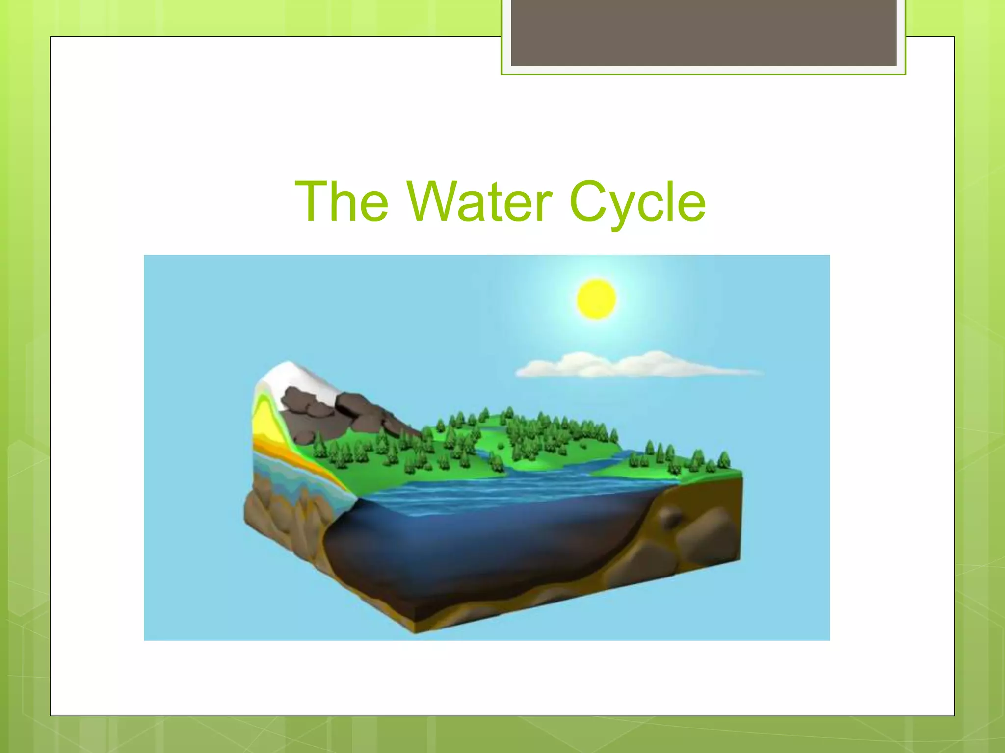 The Water Cycle