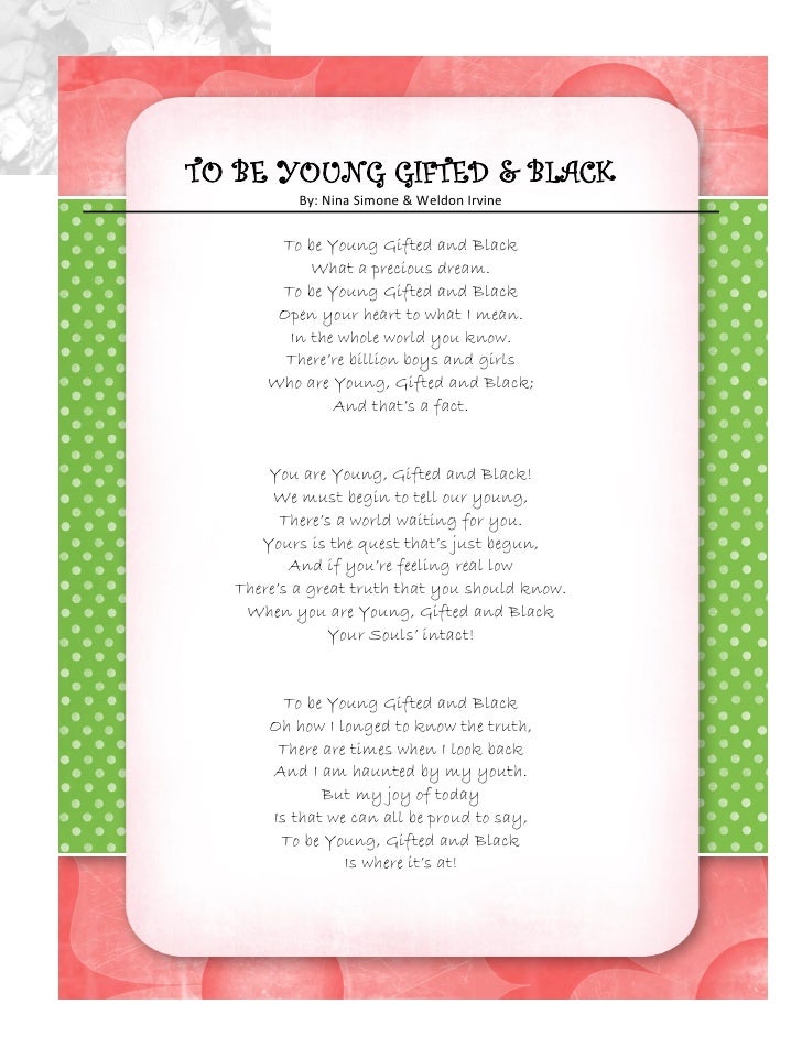 images Young Gifted And Black Poem petals and pearls program toolkit