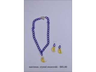 narcissus. crystal swarovski - $85.00 