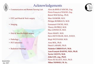 Pet And Radiotherapy For Head And Neck | PDF