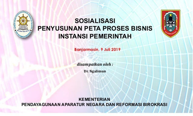 Peta Proses Bisnis Permen Panrb No 19 Tahun 2018