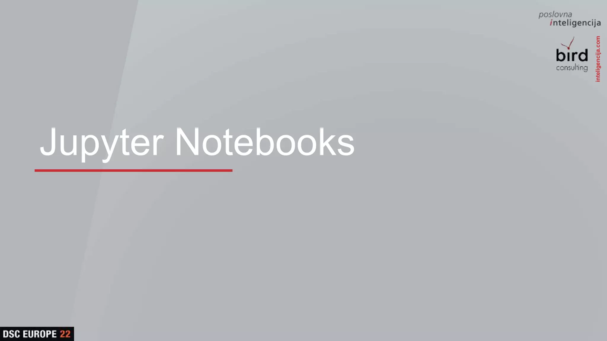 inteligencija.com
Jupyter Notebooks
 