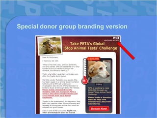 Special donor group branding version
 