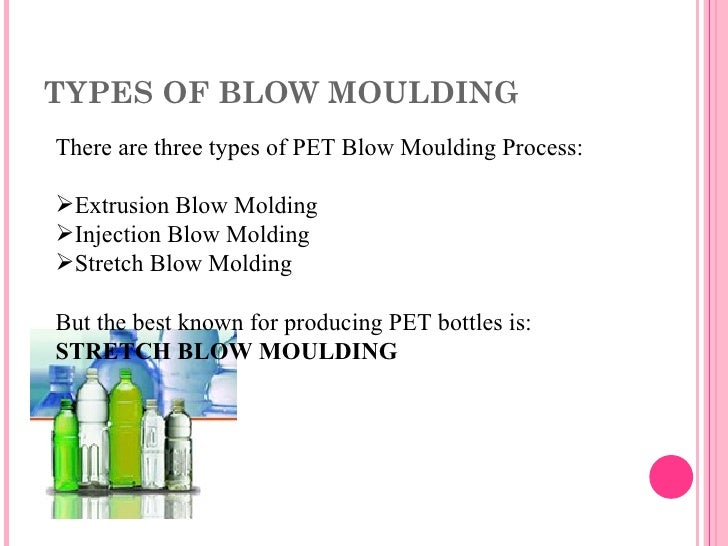 Pet blow moulding
