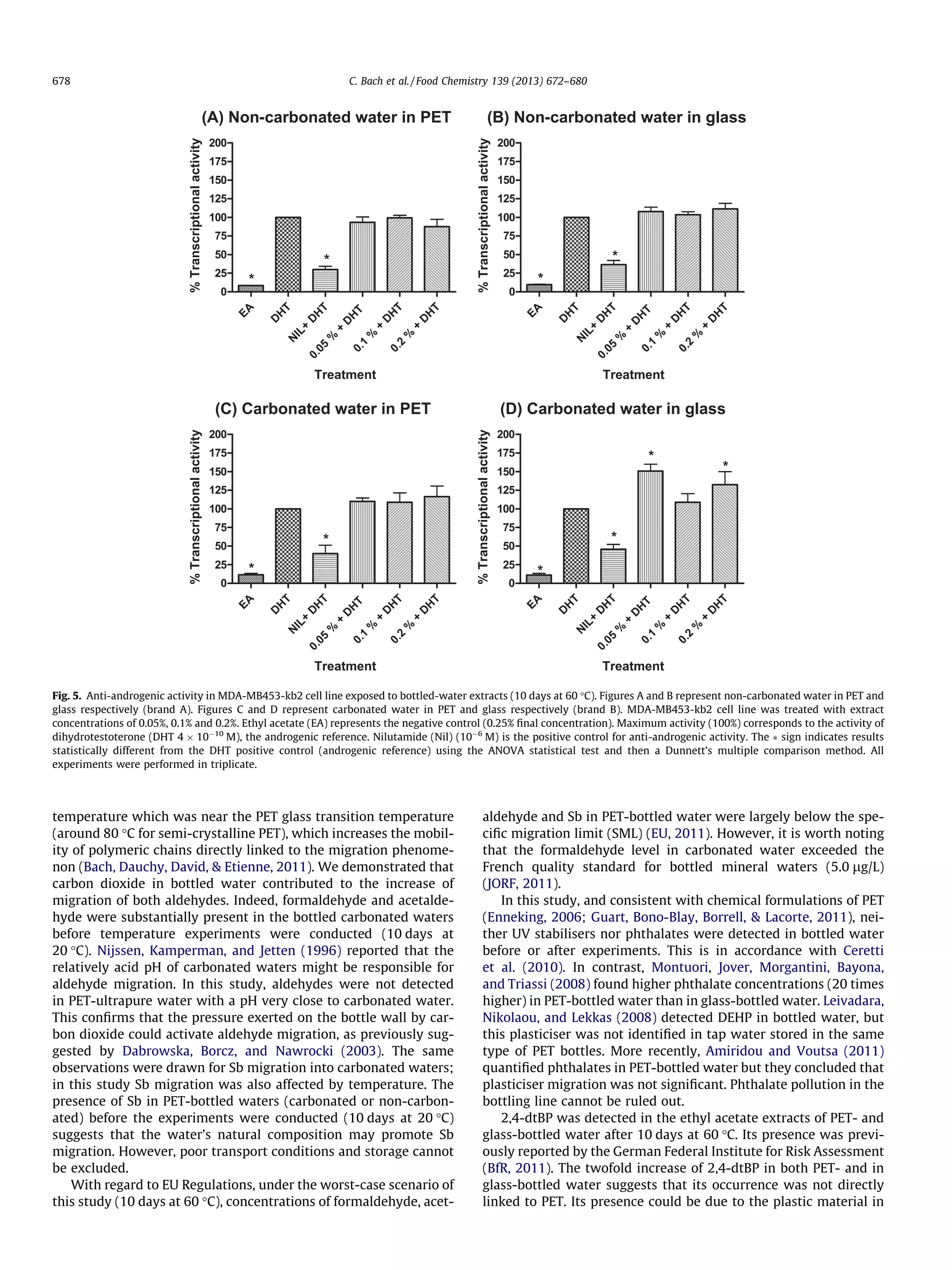 Pet bottle chemical leakage | PDF