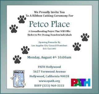 Petco Place Grand Opening Invitation