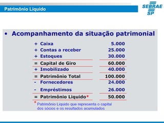 Patrimônio Líquido
 